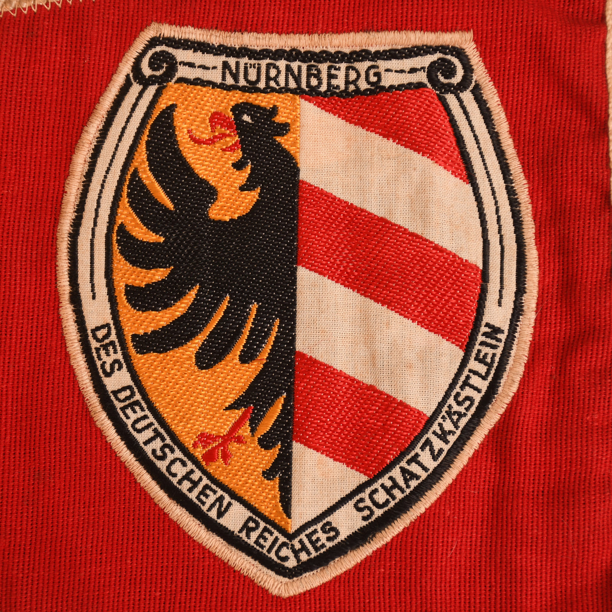 GERMAN WWII REICH PARTY DAY 1935 CAR PENNANT