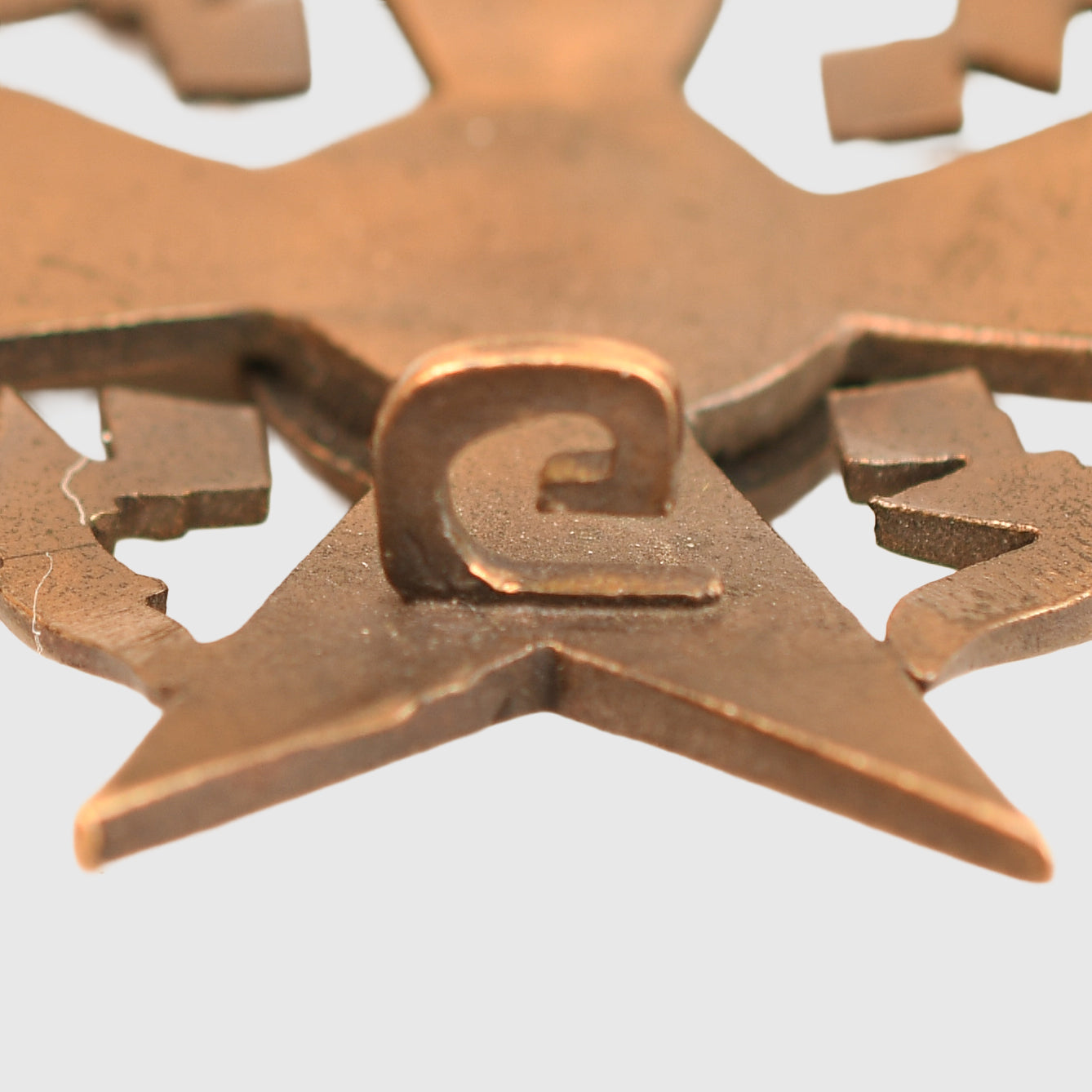 German WWII Spanish Cross in Bronze without Swords