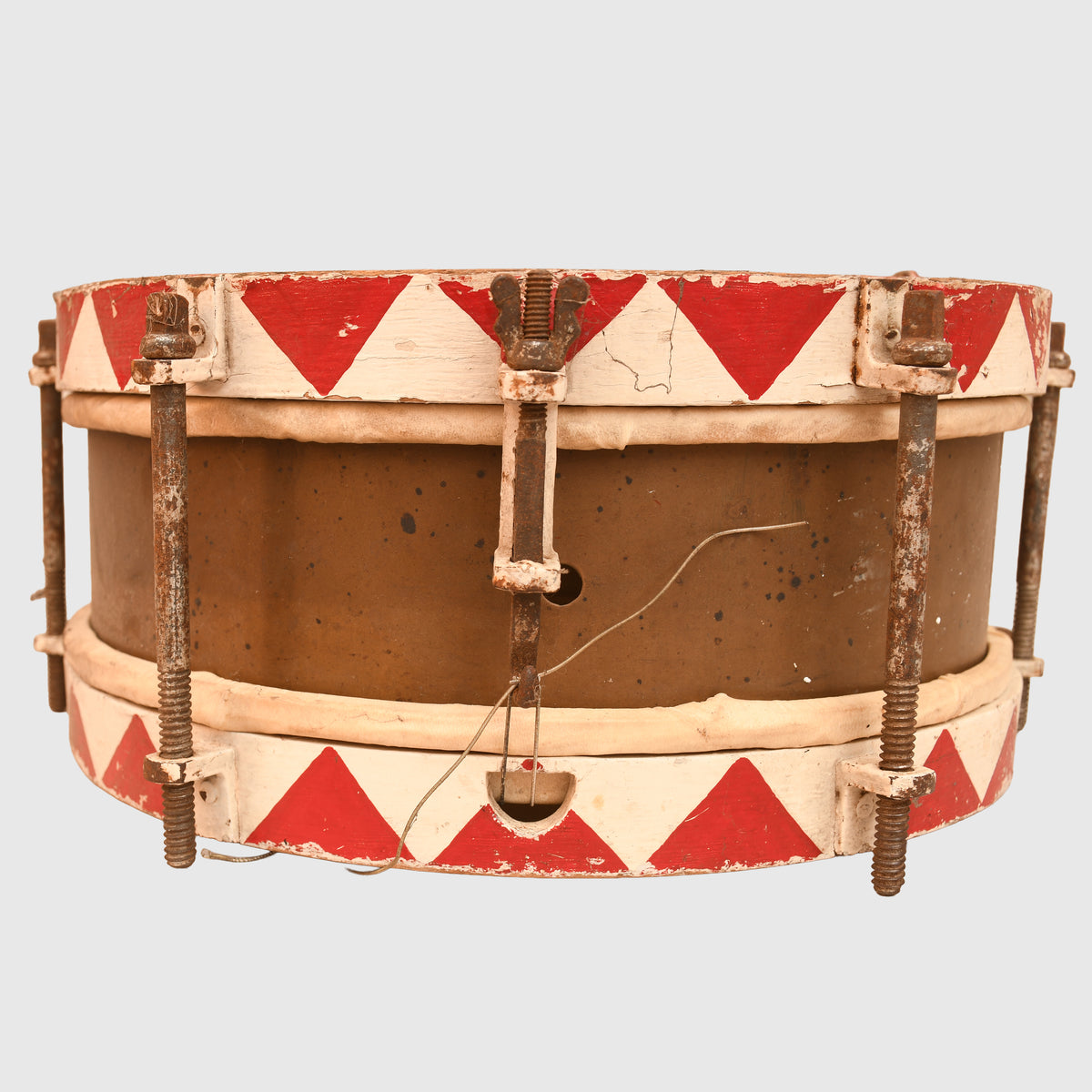 GERMAN WWII POLITICAL OR MILITARY SIDE DRUM