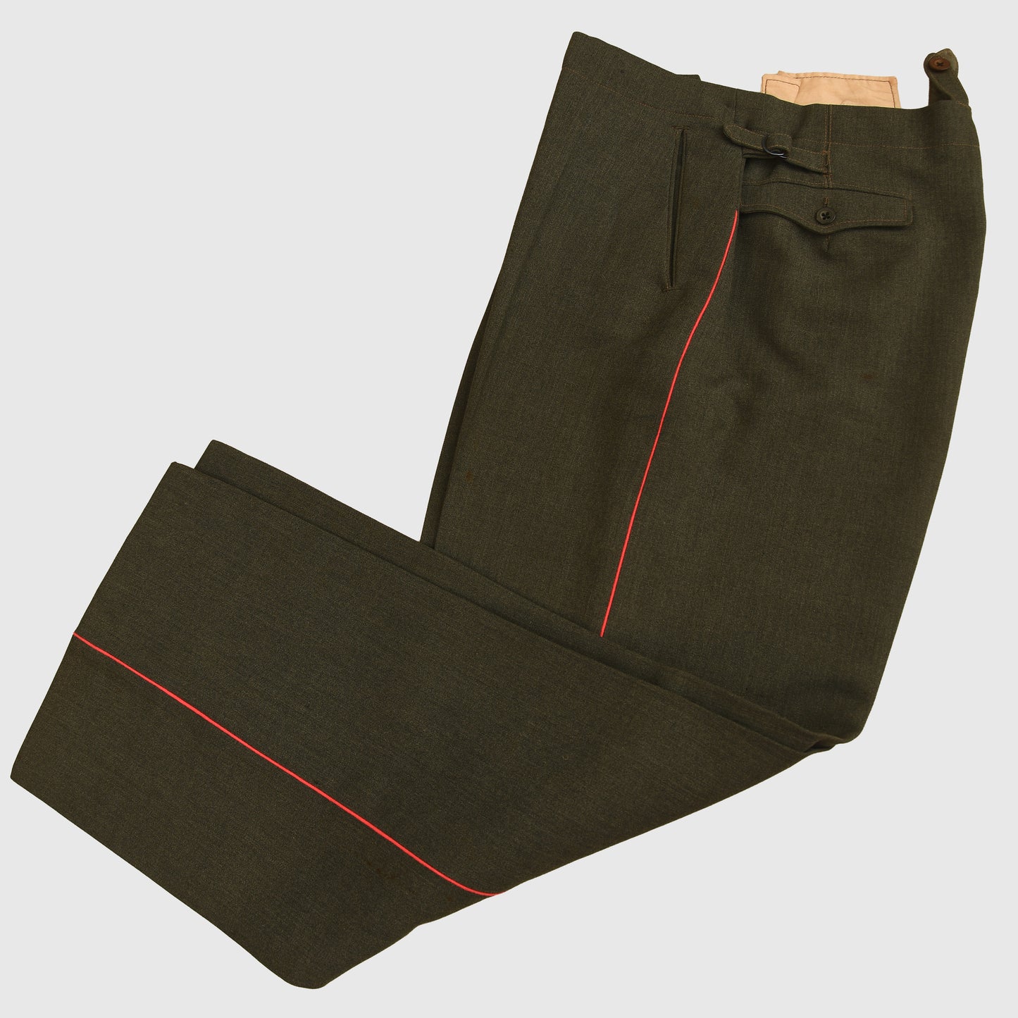 German WWII Army Panzer Leutnant’s Parade Tunic and Trousers