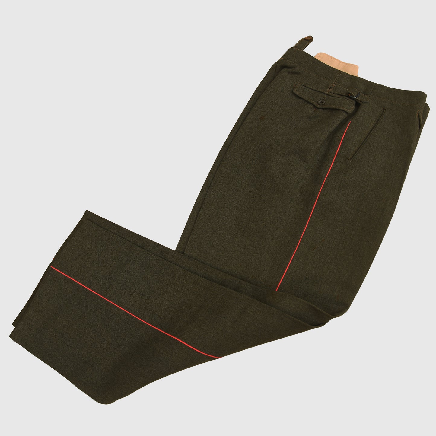 German WWII Army Panzer Leutnant’s Parade Tunic and Trousers