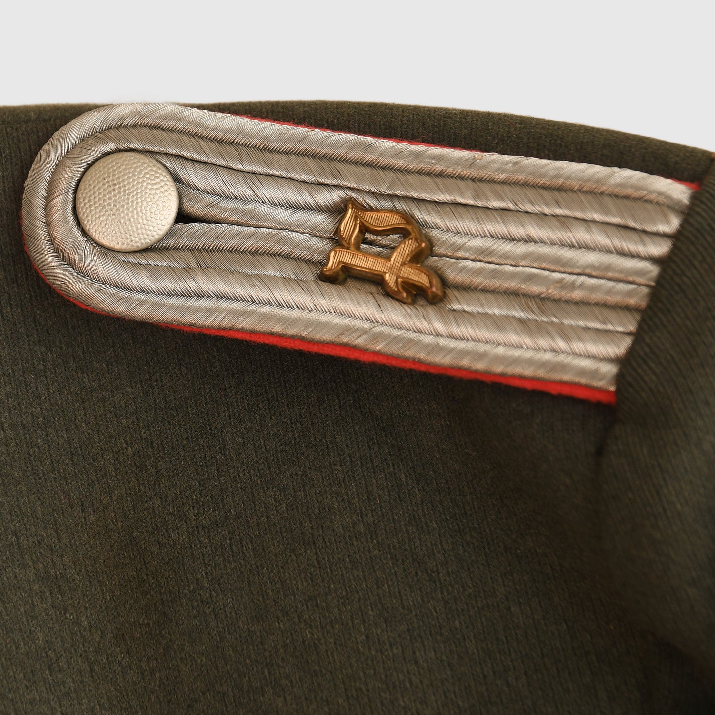 German WWII Army Panzer Leutnant’s Parade Tunic and Trousers