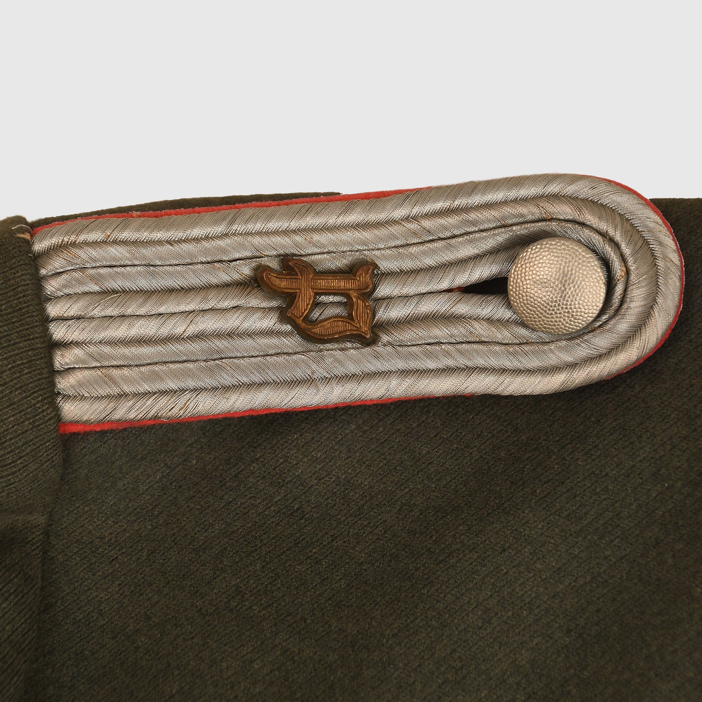 German WWII Army Panzer Leutnant’s Parade Tunic and Trousers