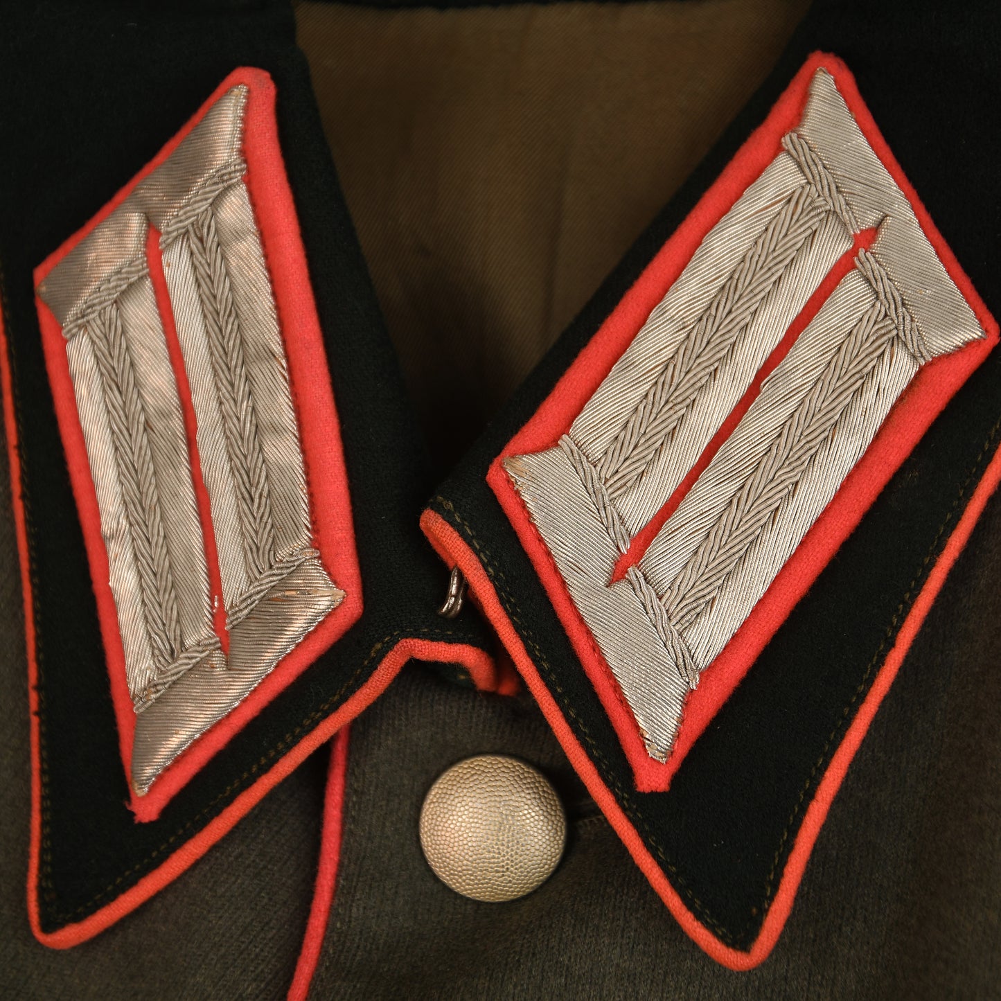 German WWII Army Panzer Leutnant’s Parade Tunic and Trousers
