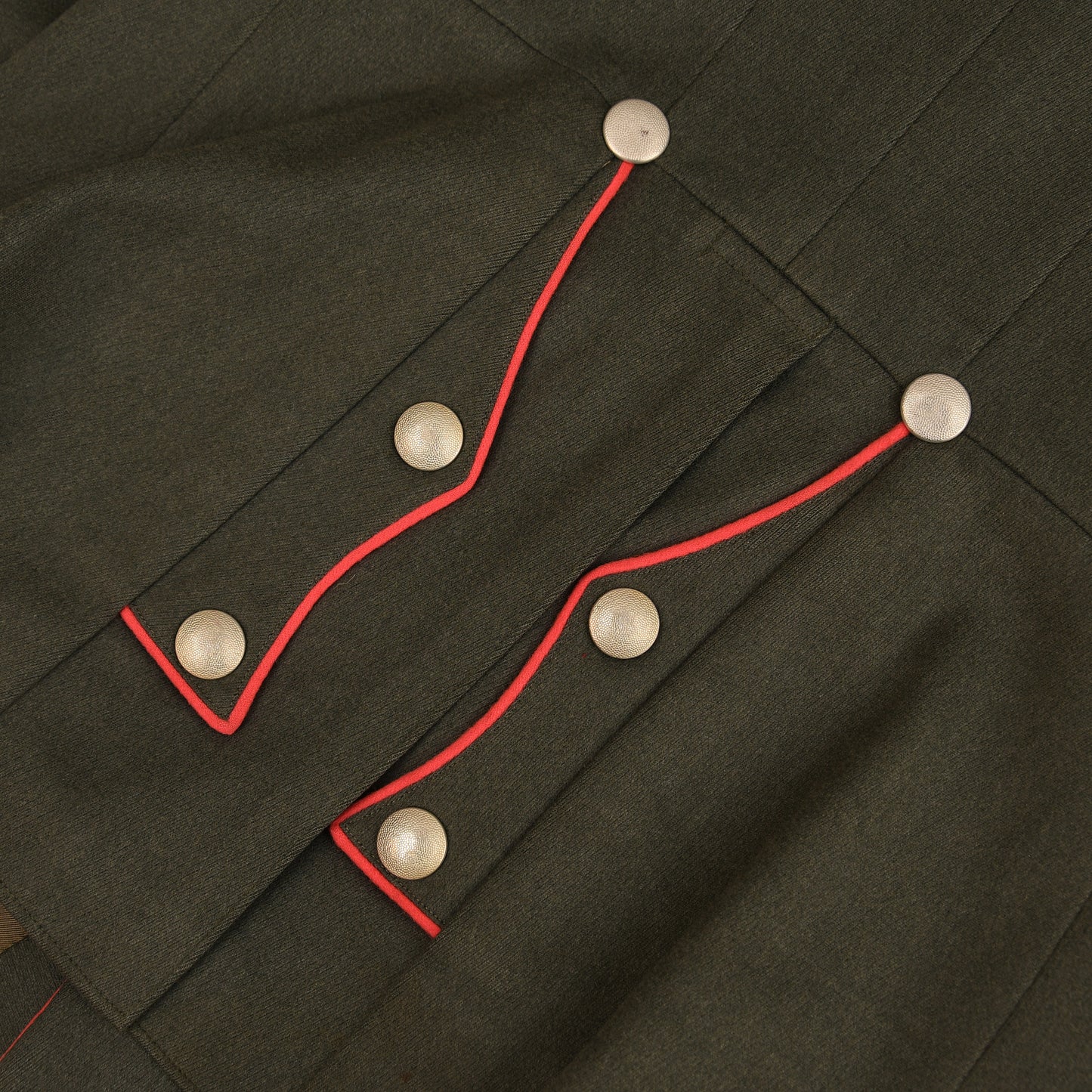 German WWII Army Panzer Leutnant’s Parade Tunic and Trousers