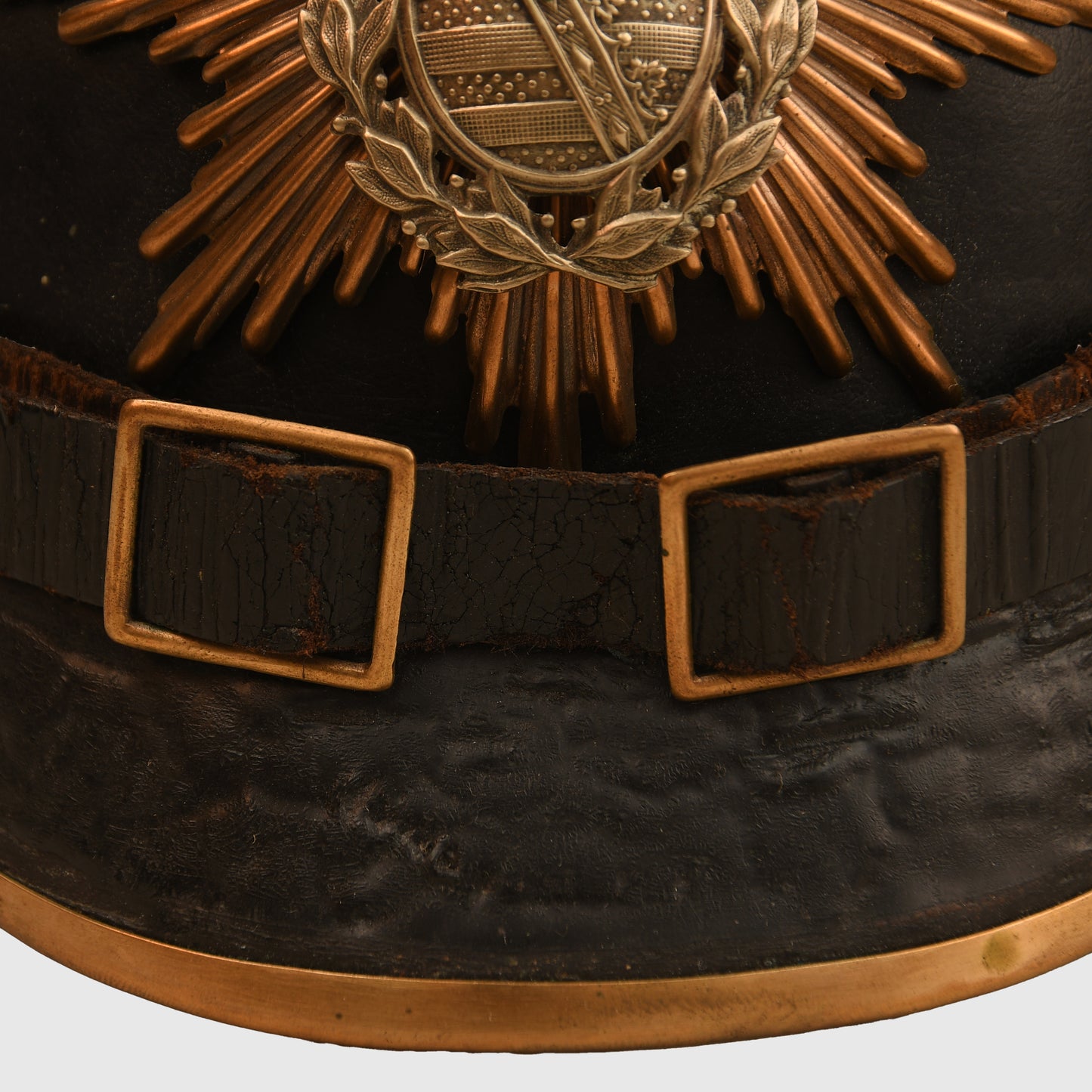 German WWI Saxon Infantry NCOs Pickelhaube
