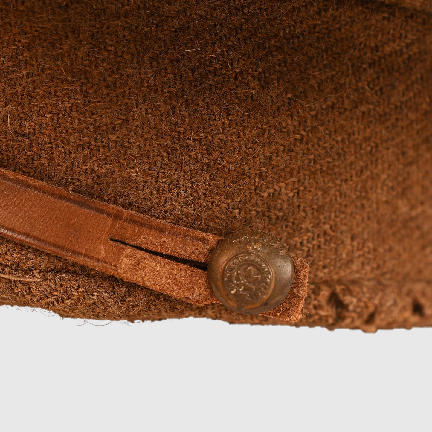 British/Canadian WWI Canadian Stiff Top Cap
