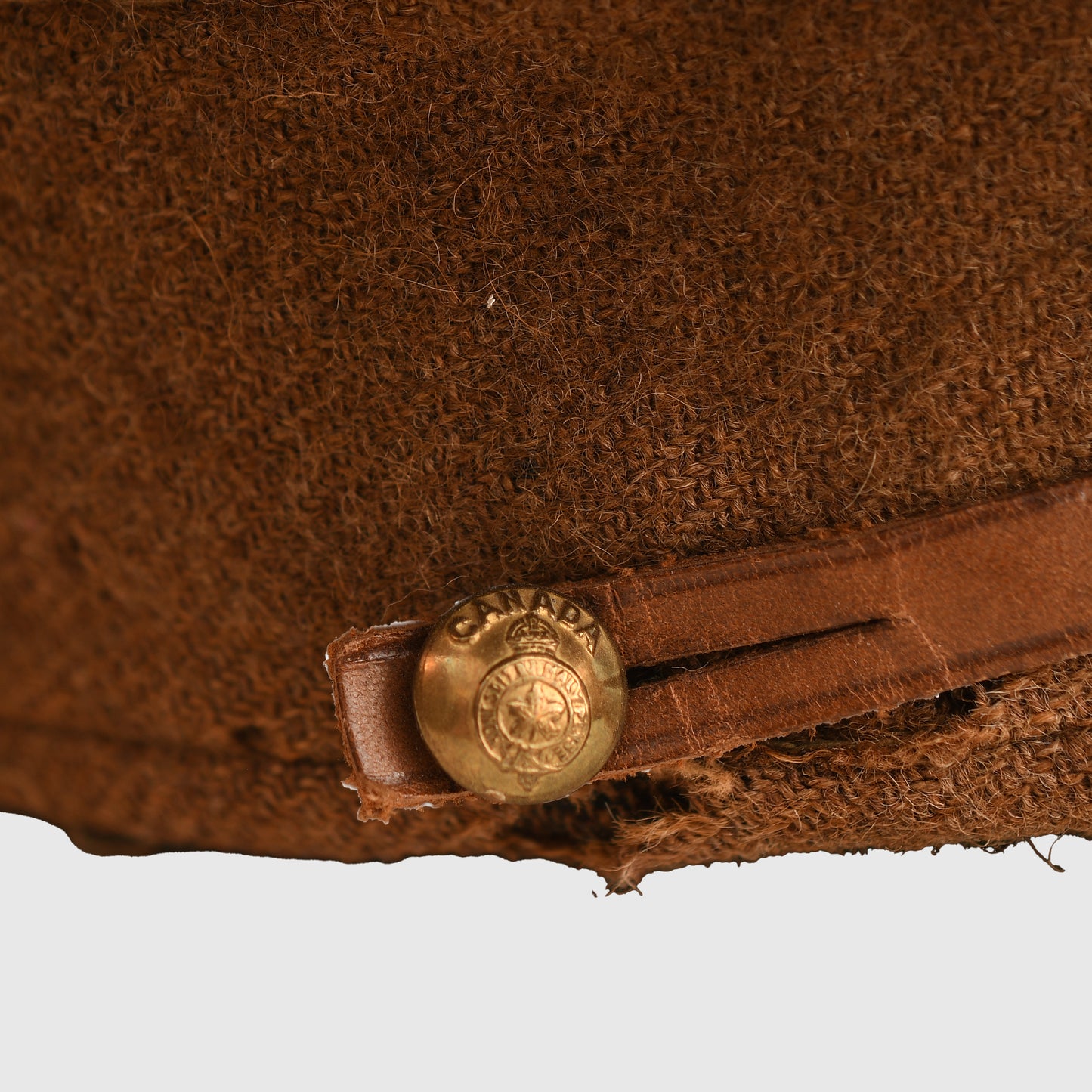 British/Canadian WWI Canadian Stiff Top Cap