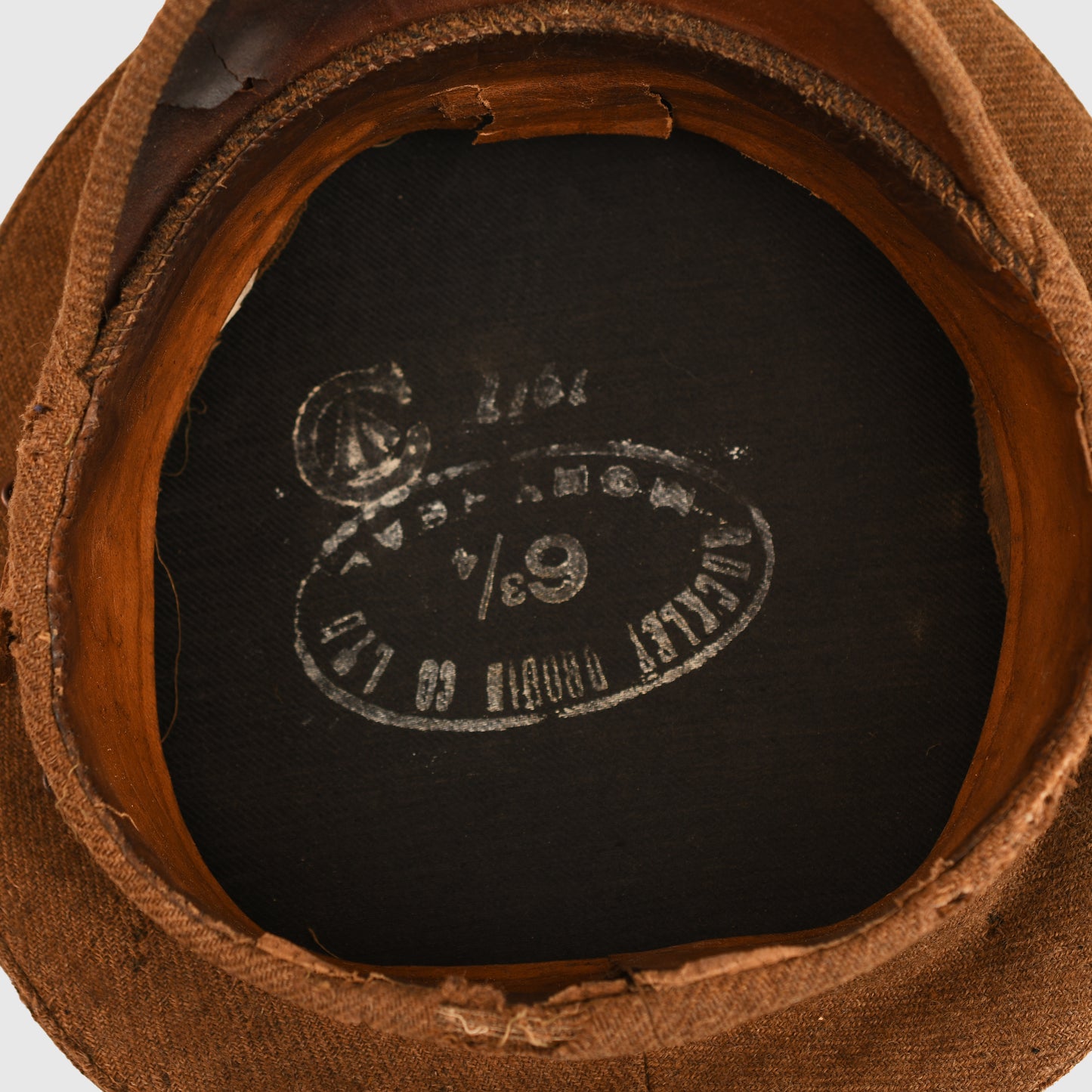 British/Canadian WWI Canadian Stiff Top Cap