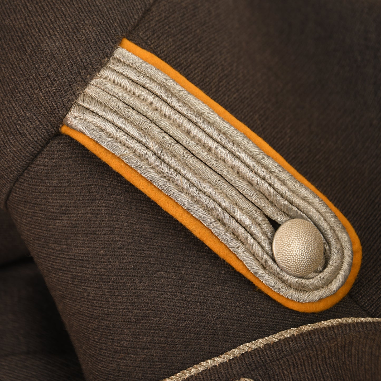 German WWII Luftwaffe Leutnant Four-Pocket Service Tunic