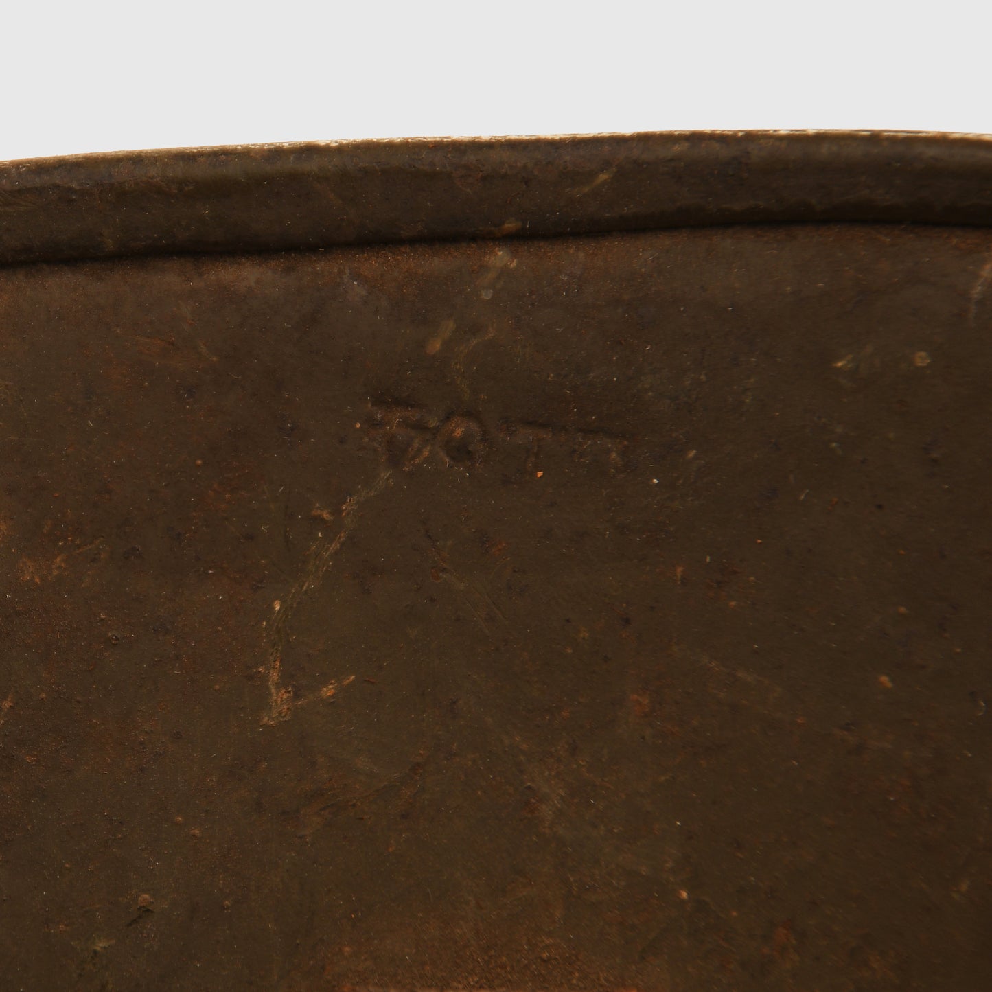 German WWI M.18 Helmet