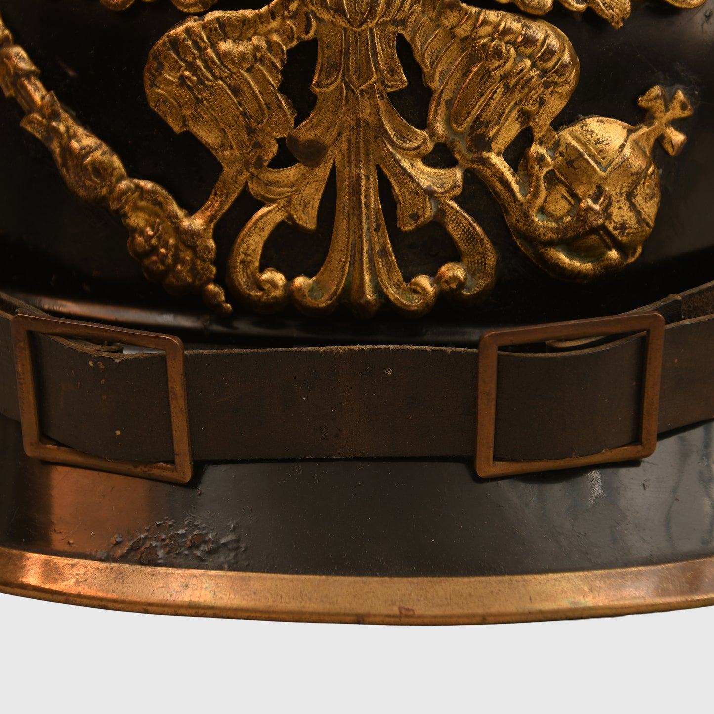 German WWI All-Tin Prussian Pickelhaube