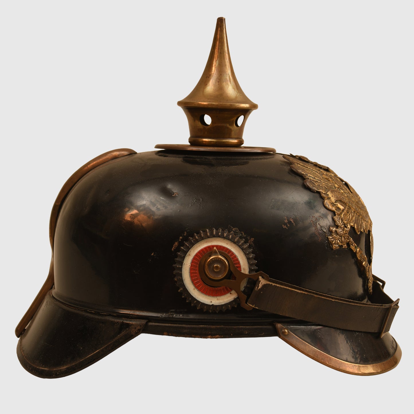 German WWI All-Tin Prussian Pickelhaube