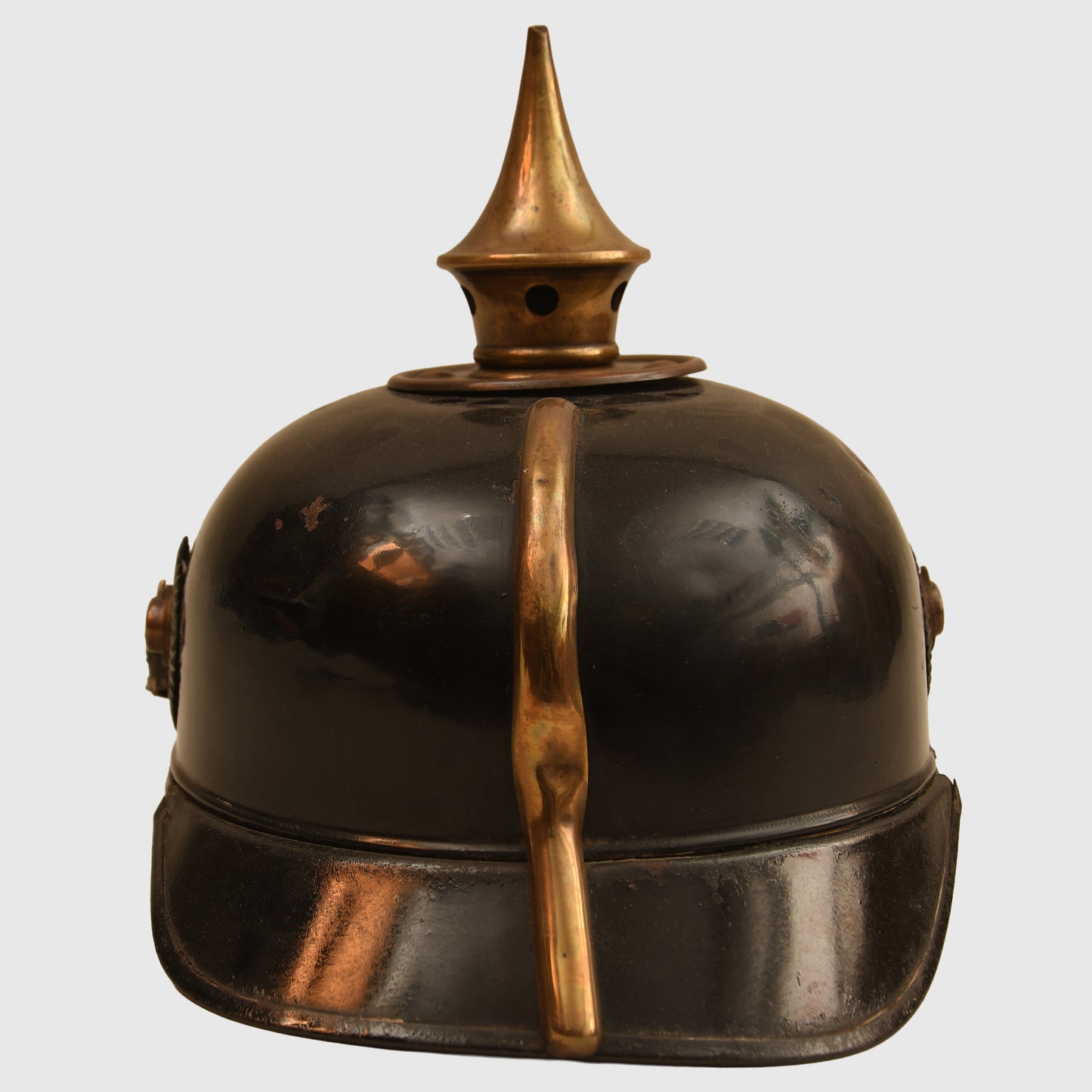 German WWI All-Tin Prussian Pickelhaube