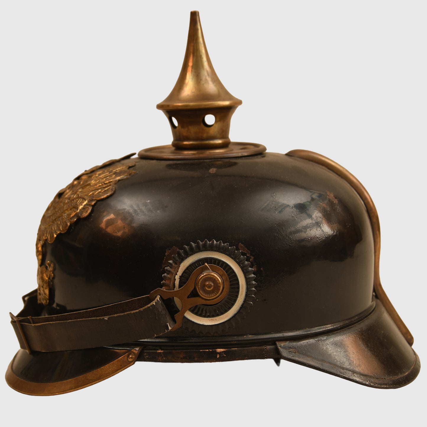 German WWI All-Tin Prussian Pickelhaube