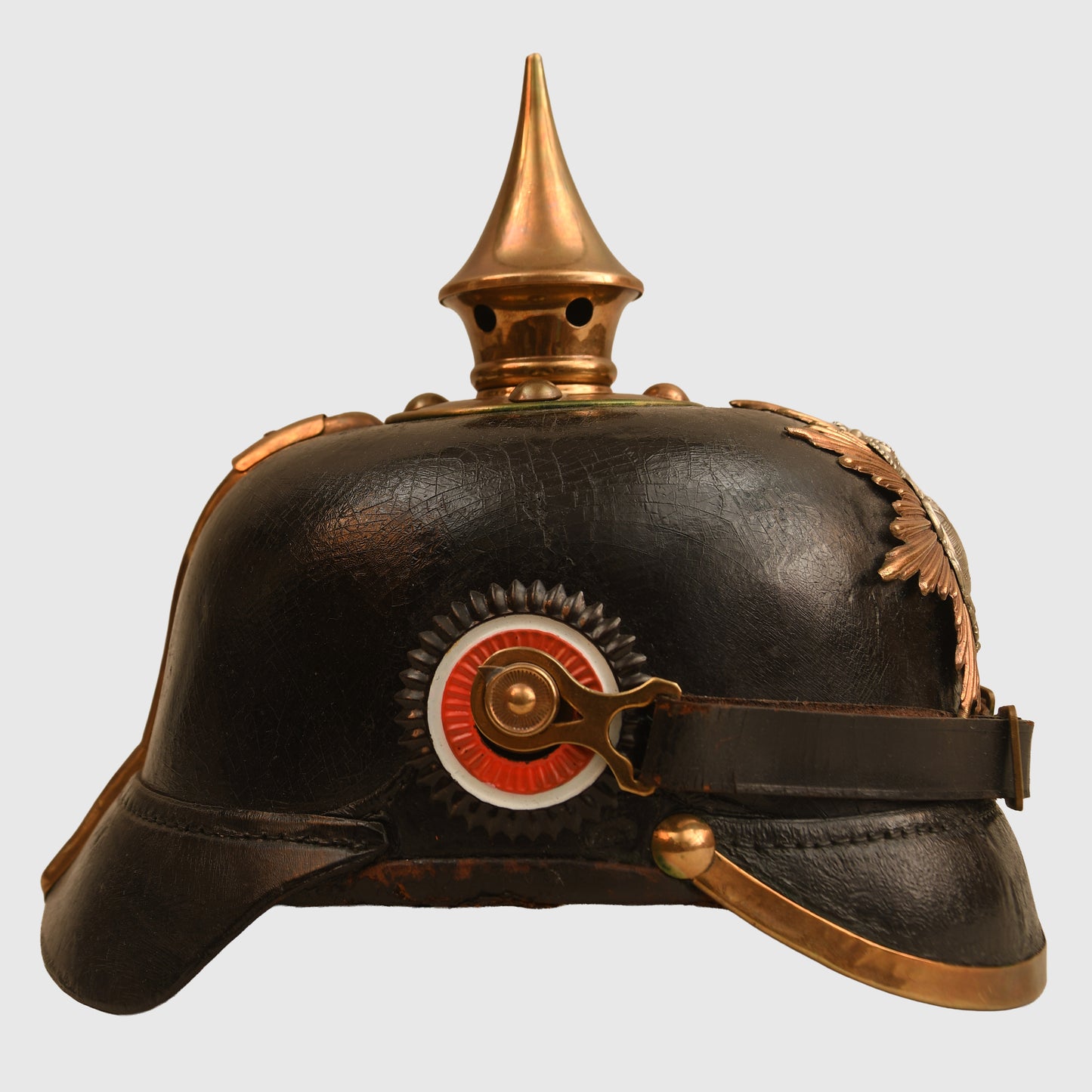 German WWI Saxon Enlisted Ranks Pickelhaube