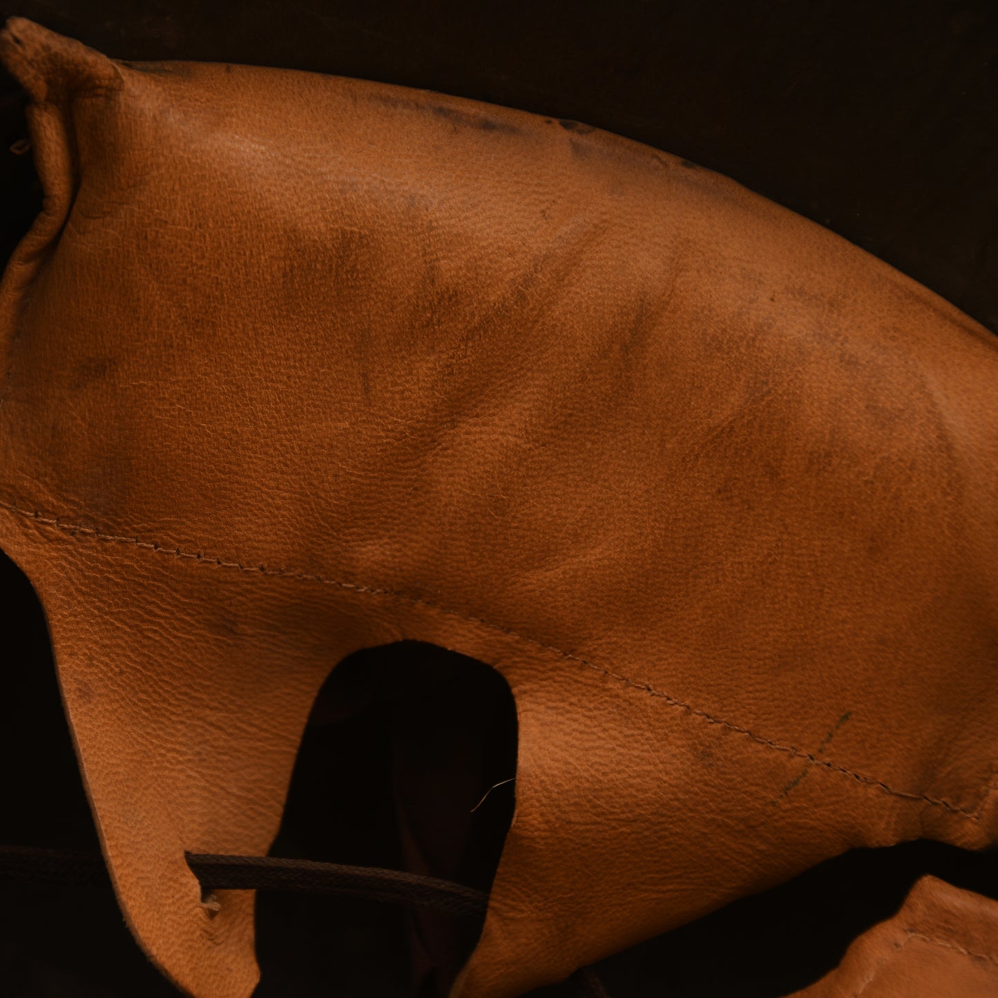 German WWI M17 Helmet with Remains of Post Home Label