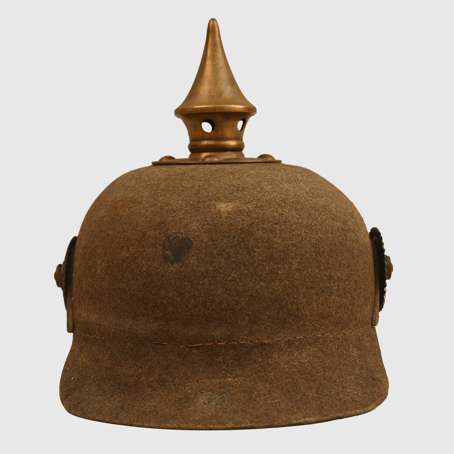German WWI Prussian Felt Ersatz Pickelhaube