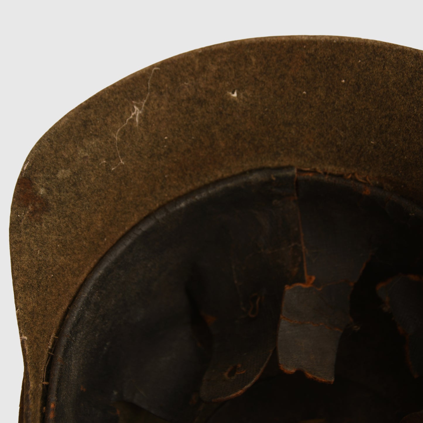 German WWI Prussian Felt Ersatz Pickelhaube