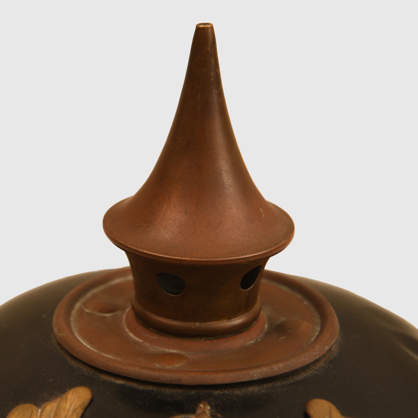 German WWI Prussian Ersatz Tin Pickelhaube