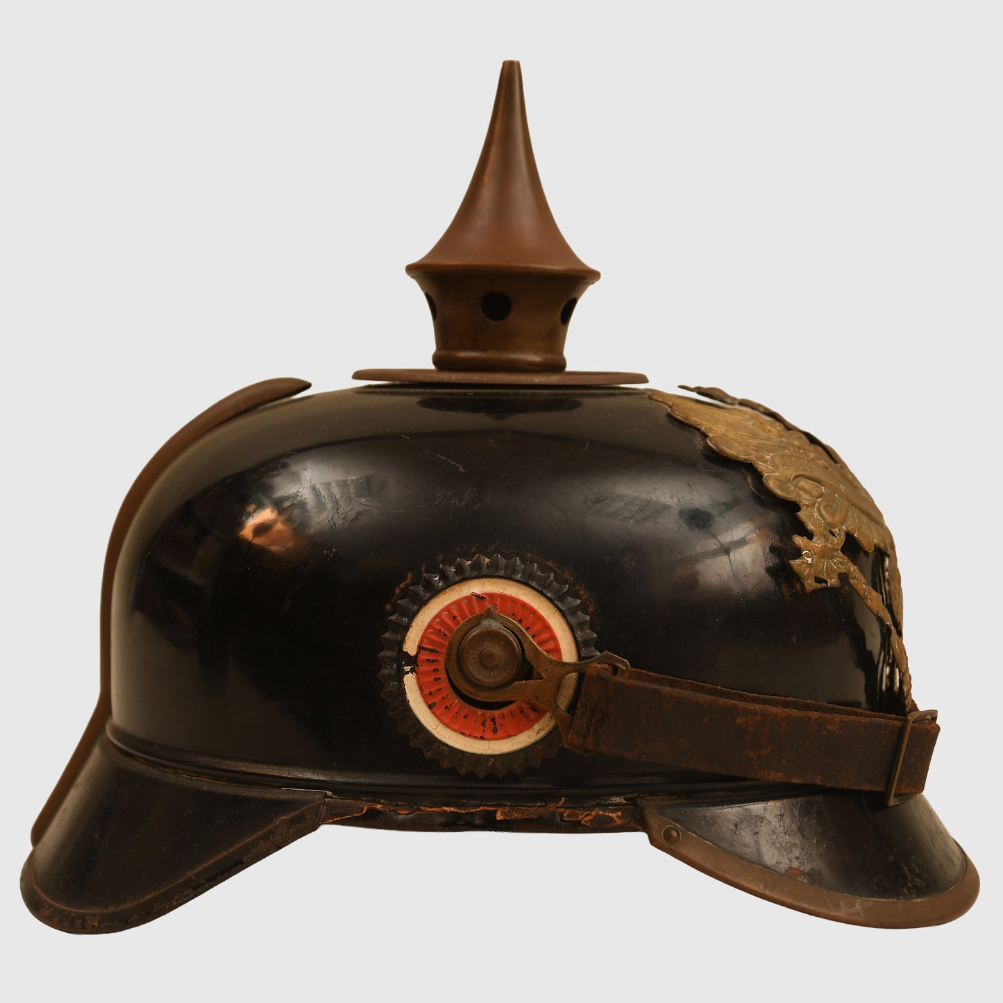 German WWI Prussian Ersatz Tin Pickelhaube