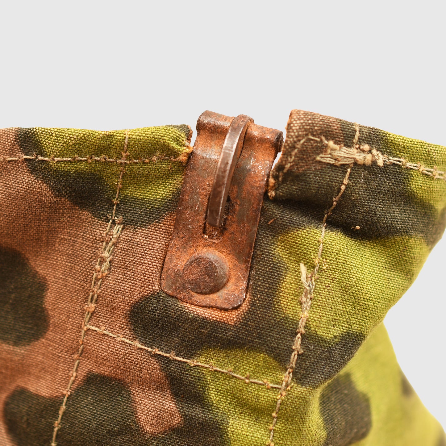 German WWII Waffen-SS Oakleaf Helmet Cover