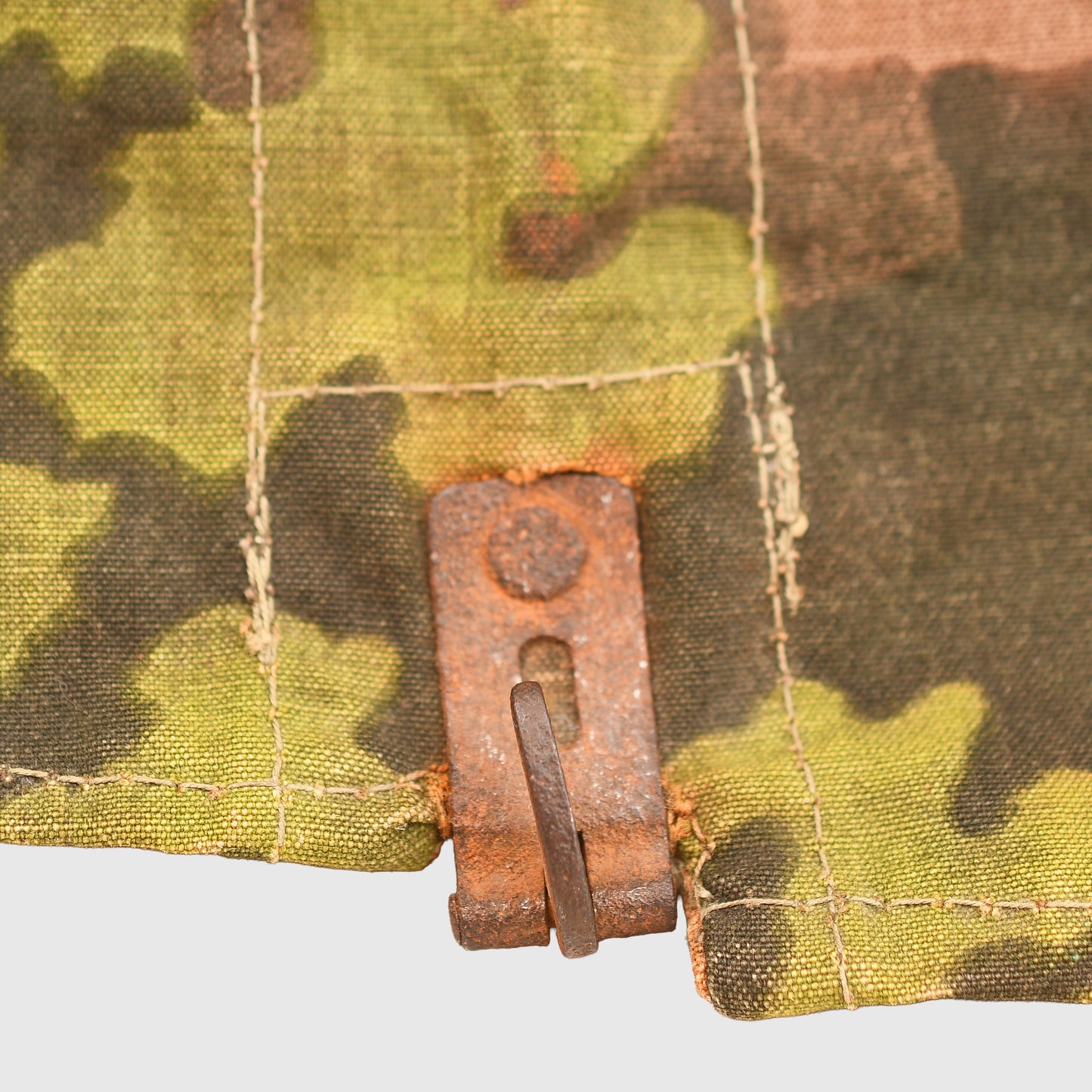 German WWII Waffen-SS Oakleaf Helmet Cover