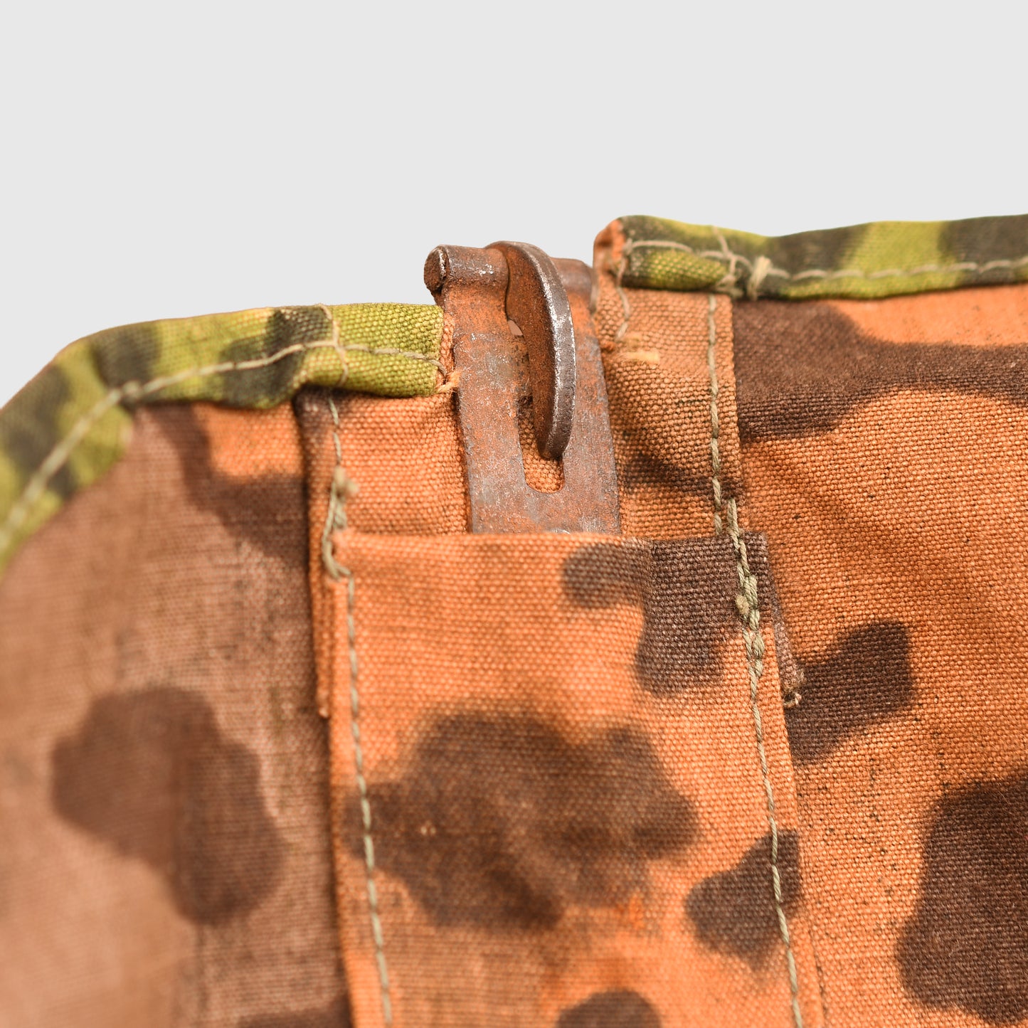 German WWII Waffen-SS Oakleaf Helmet Cover