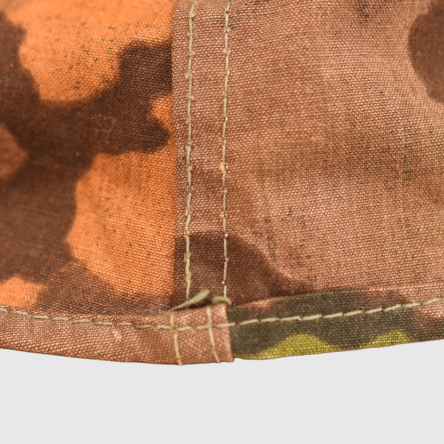 German WWII Waffen-SS Oakleaf Helmet Cover