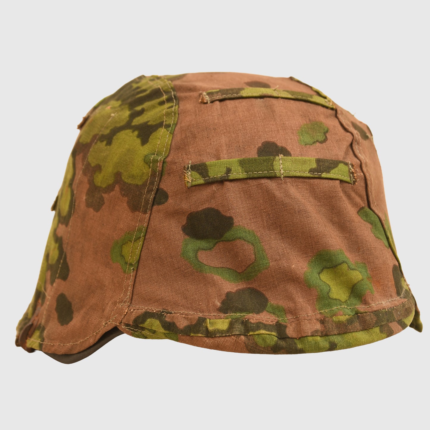 German WWII Waffen-SS Oakleaf Helmet Cover