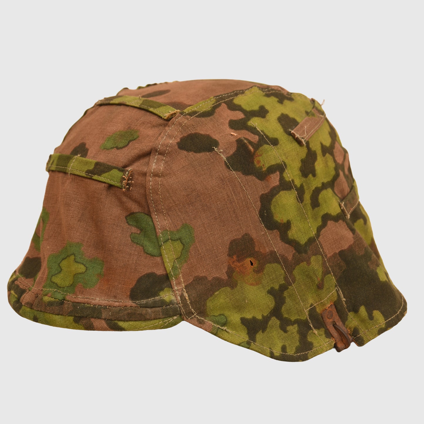 German WWII Waffen-SS Oakleaf Helmet Cover