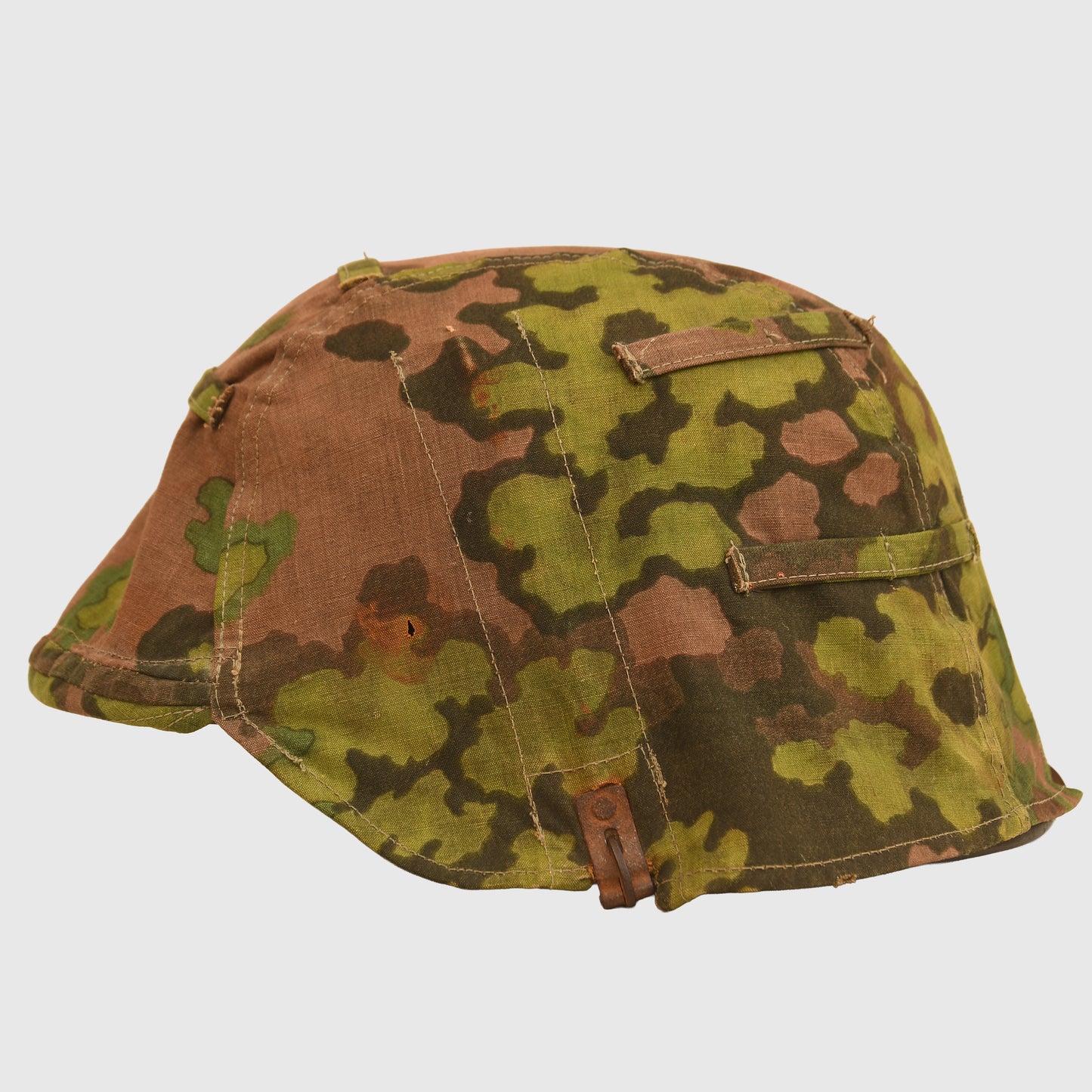 German WWII Waffen-SS Oakleaf Helmet Cover