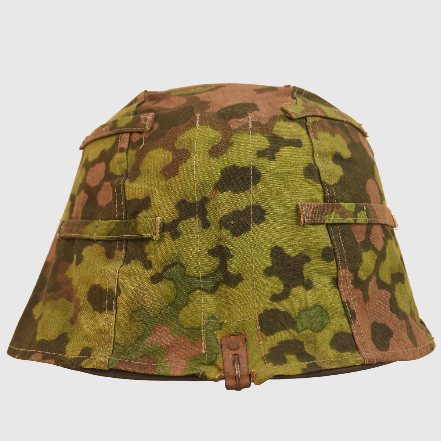 German WWII Waffen-SS Oakleaf Helmet Cover