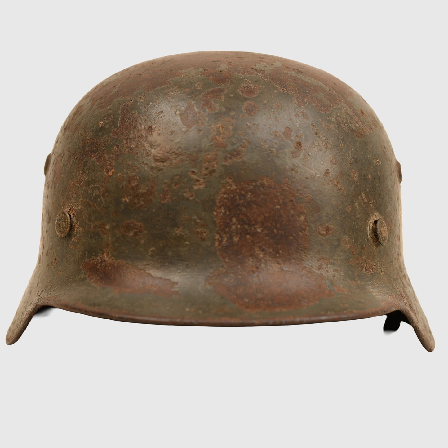German WWII Army Double Decal Combat Helmet
