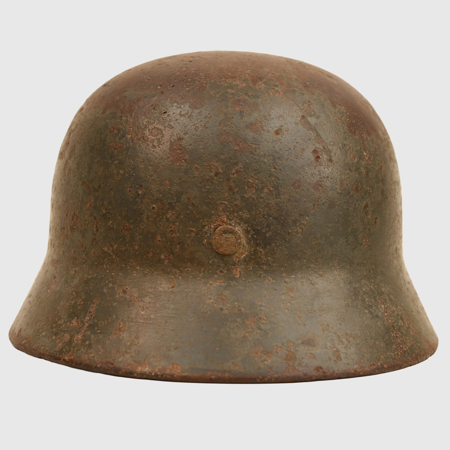 German WWII Army Double Decal Combat Helmet