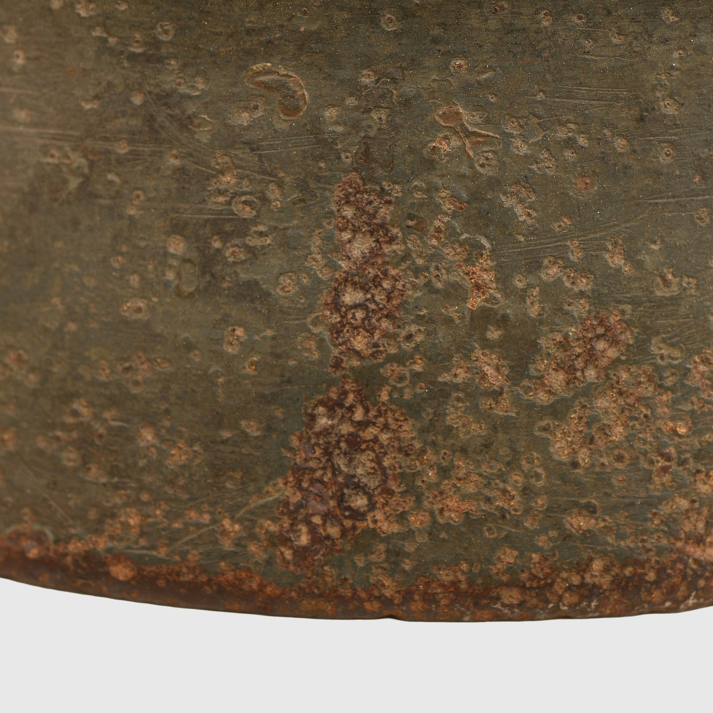 German WWII Army Double Decal Combat Helmet