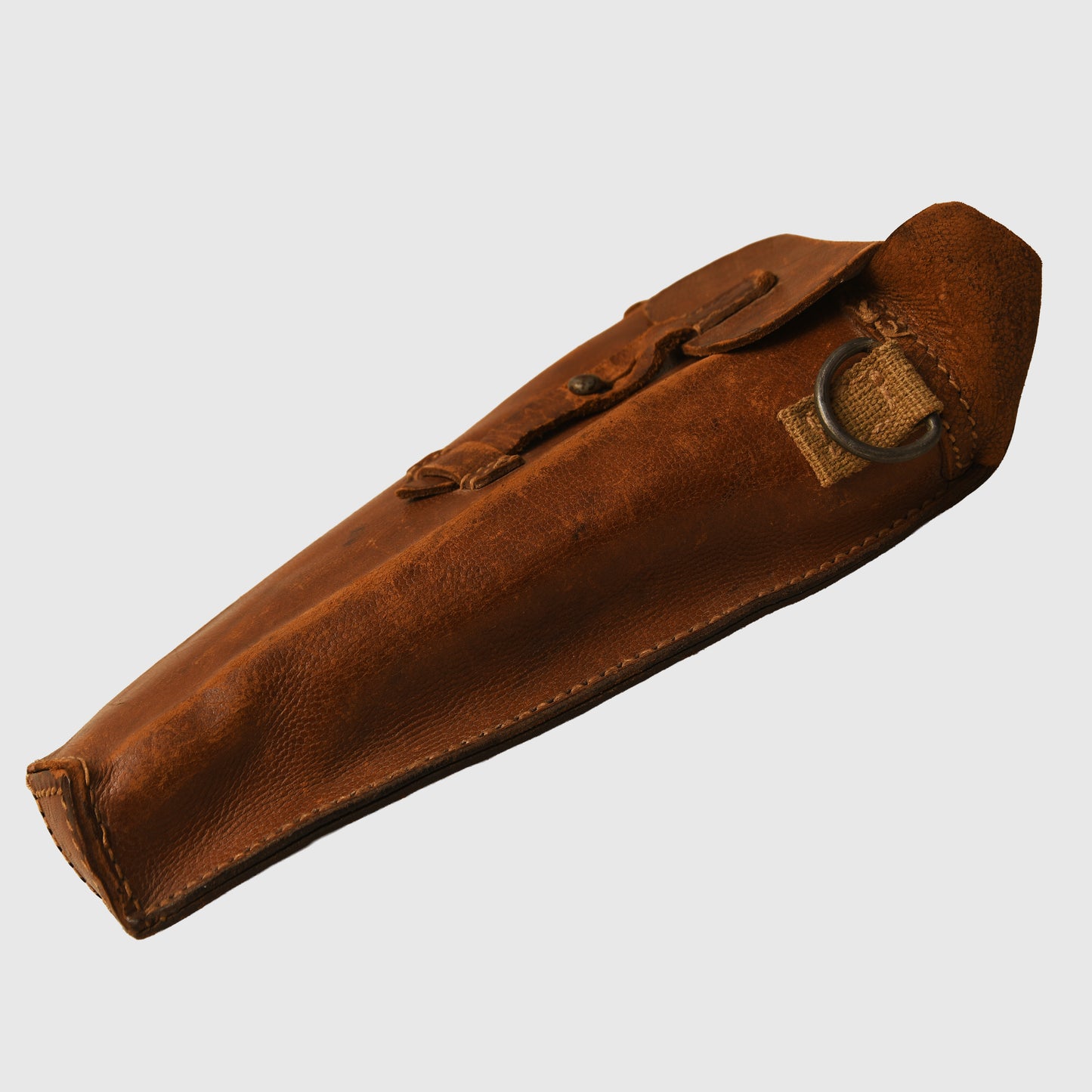 German WWII Grenade Launcher Bag in Brown