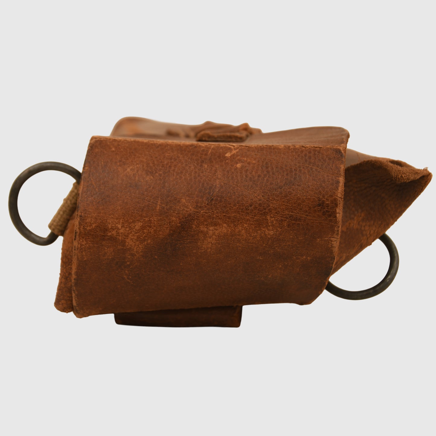 German WWII Grenade Launcher Bag in Brown