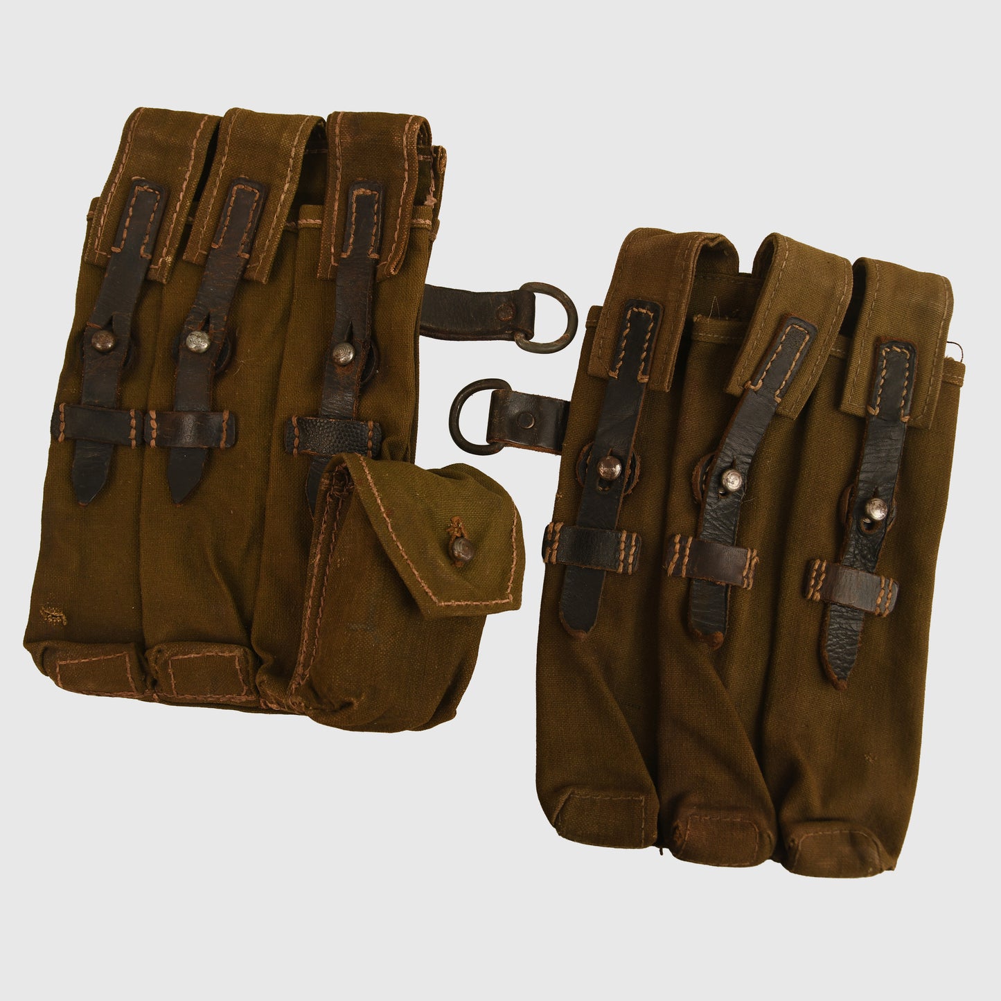German WWII MP40 Magazine Pouches