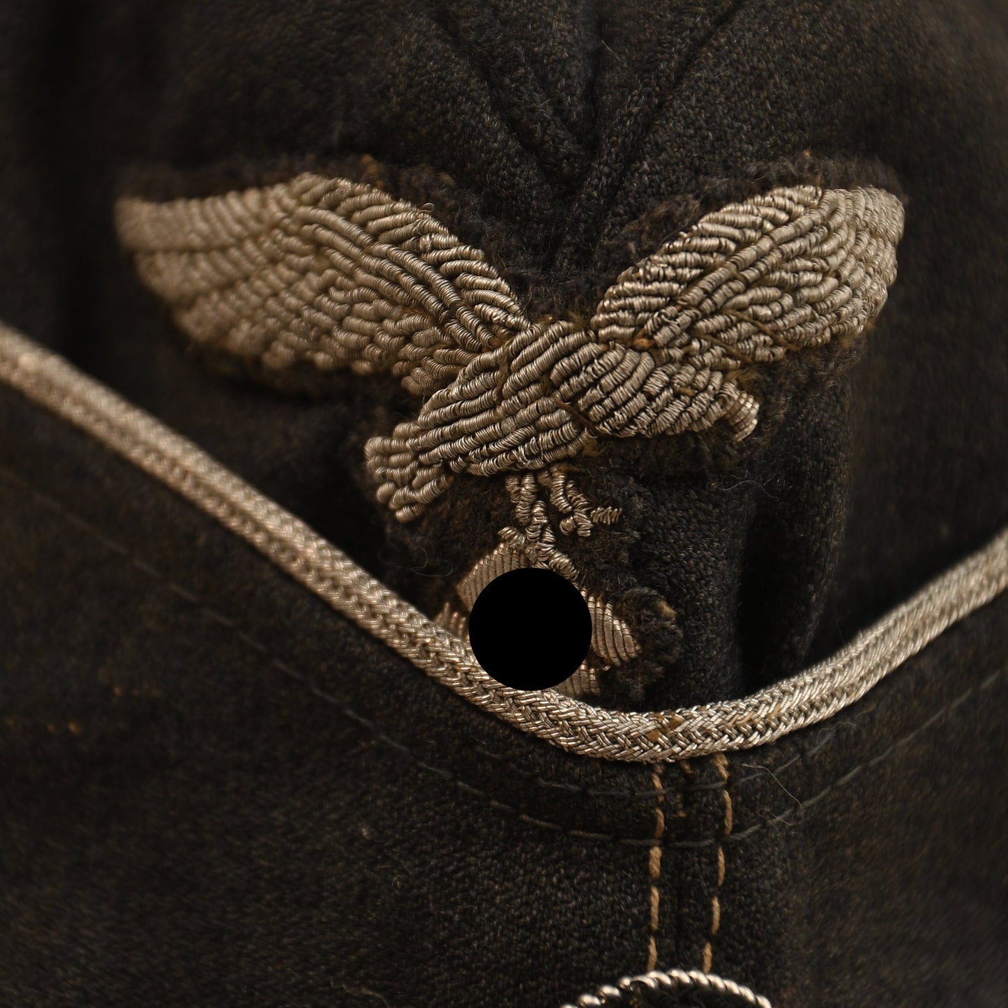 German WWII Luftwaffe Officers Overseas Cap