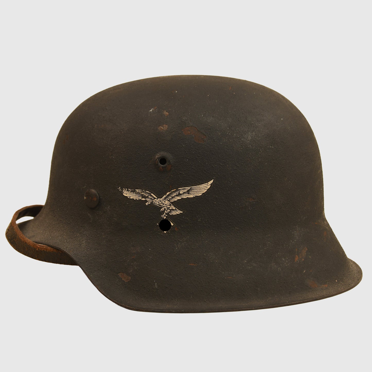 German WWII Luftwaffe M42 Single Decal Combat Helmet