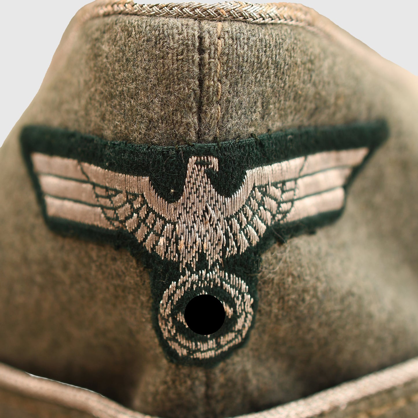 German WWII Army Administration Officers Overseas Cap