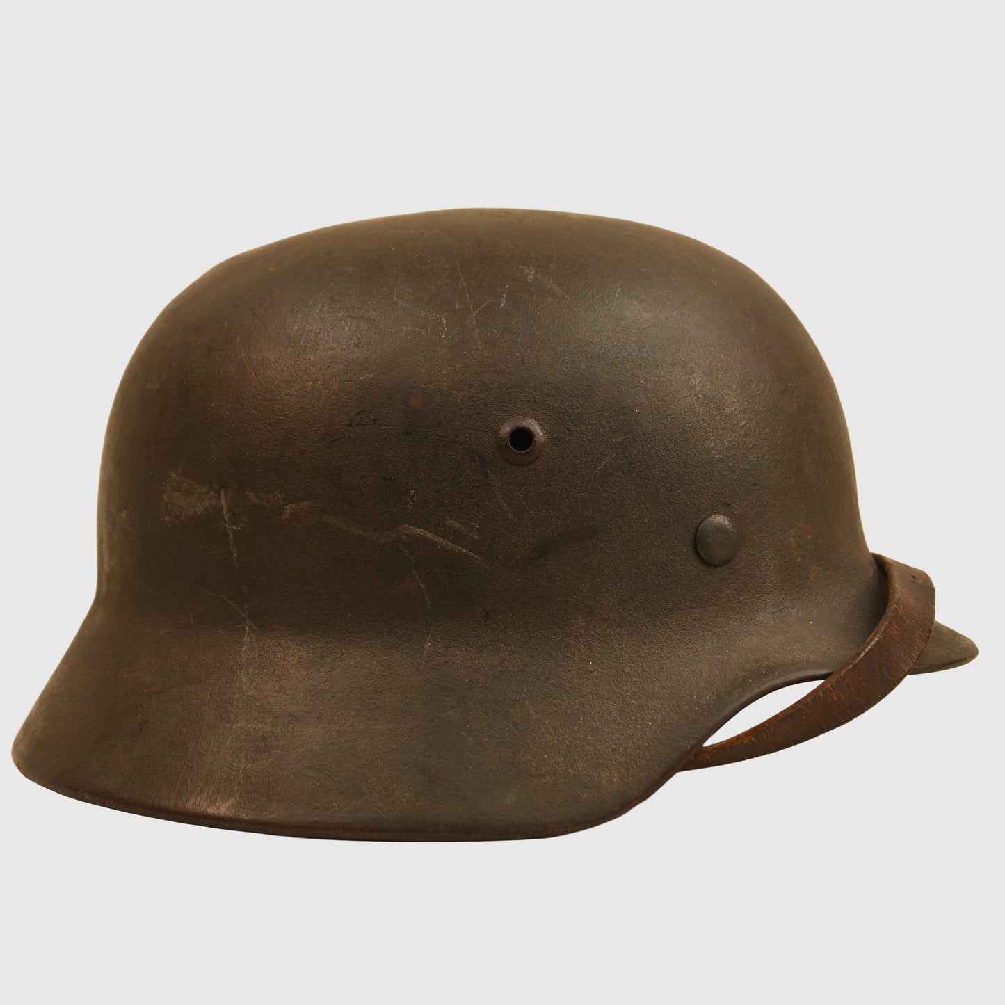 German WWII Army M35 Single Decal Combat Helmet