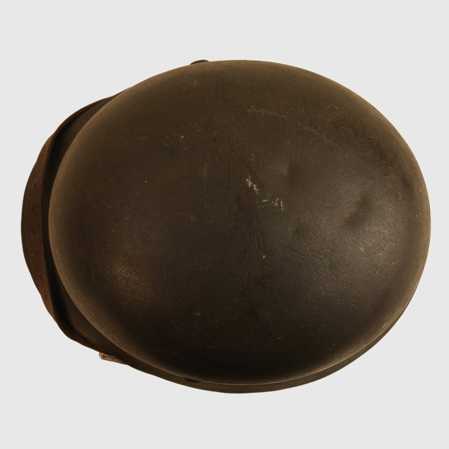 German WWII Army M35 Single Decal Combat Helmet