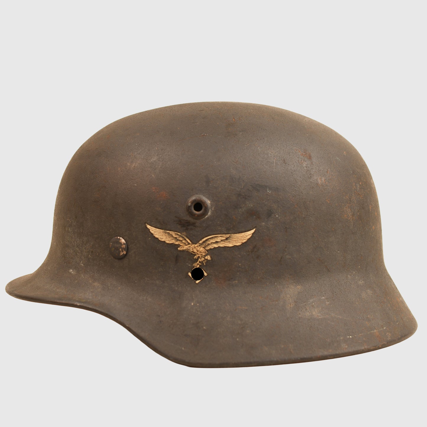 German WWII Luftwaffe Single Decal Combat Helmet