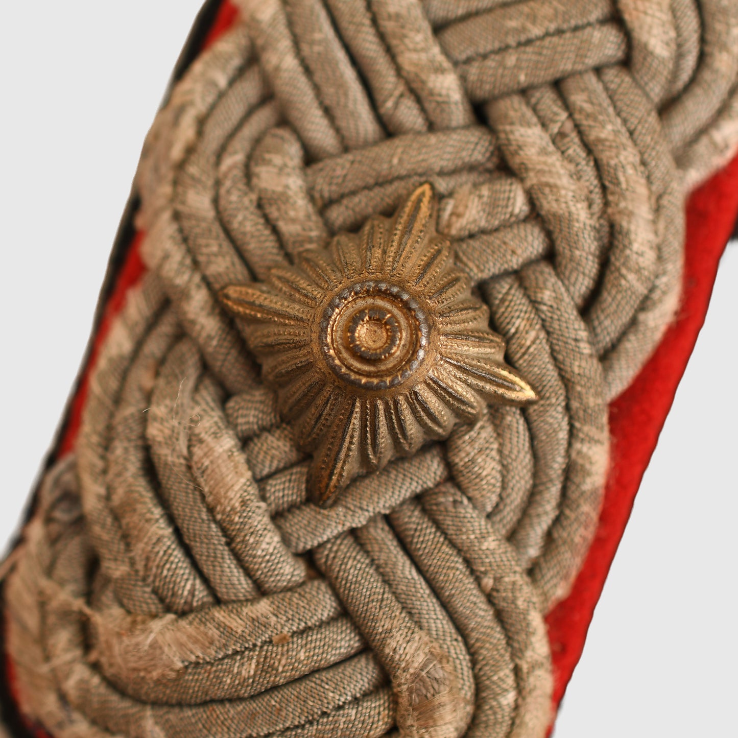 German WWII Waffen-SS Obersturmbannführer of Artillery Slip-On Shoulder Boards