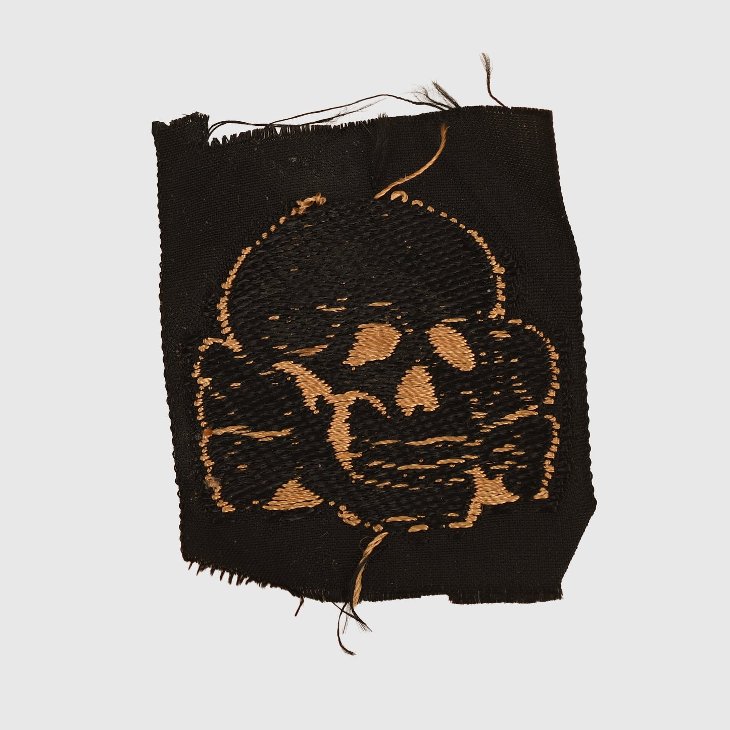 German WWII Waffen SS Tropical M 43 Cap Skull