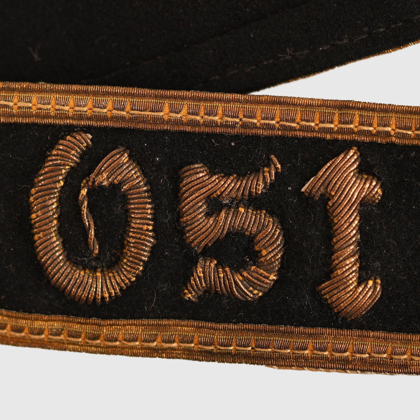 German WWII General Government Gold Cuff Title