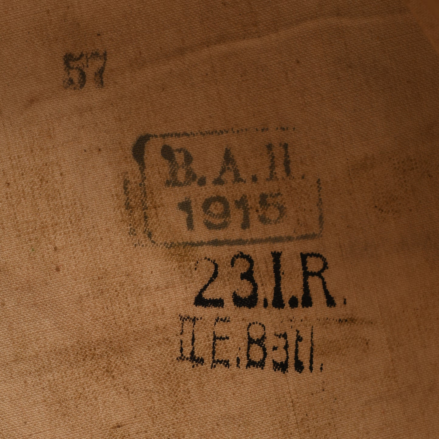 GERMAN WWI REGIMENTALLY MARKED FELDMUTZE