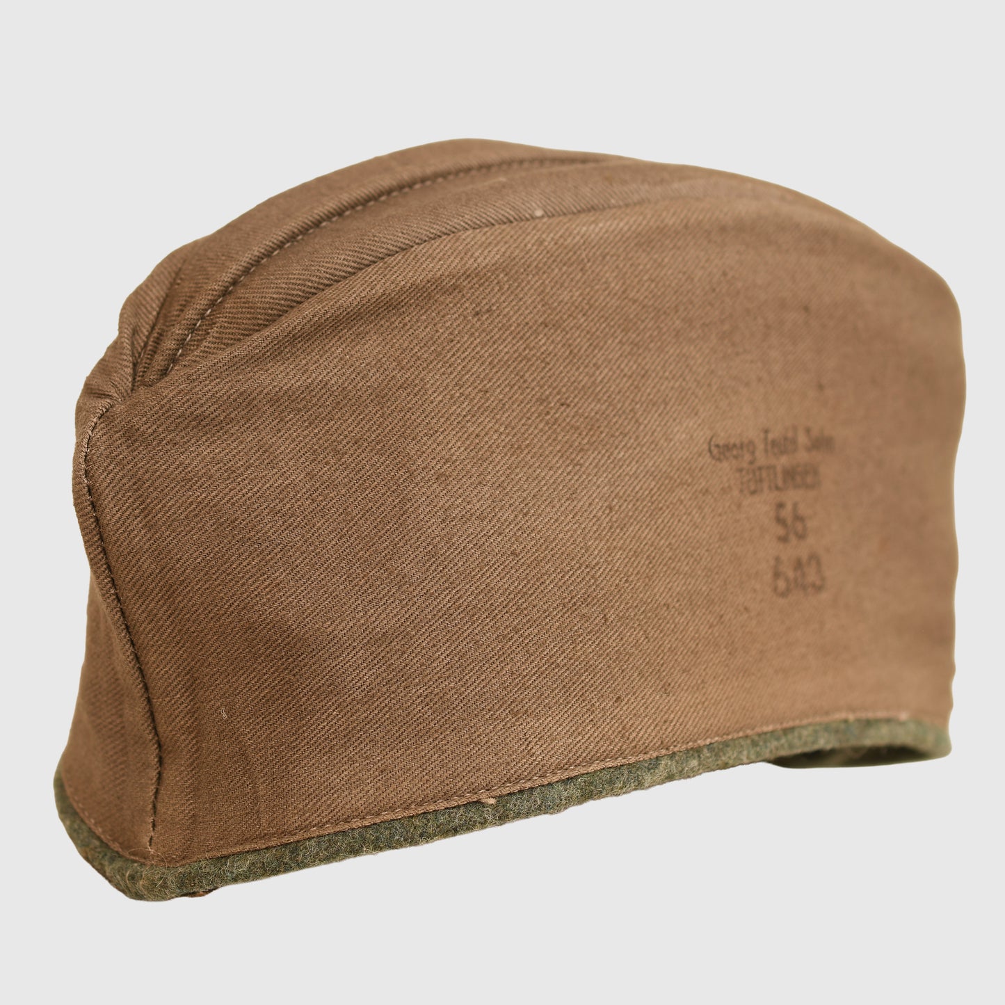German WWII Waffen SS Enlisted Ranks Overseas Cap
